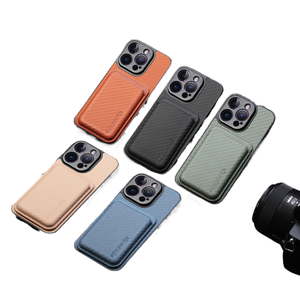 Nhà Máy Áp Dụng Iphone17 Không Khí Điện Thoại Di Động Trường Hợp Trở Lại Gắn bó Thẻ Từ Túi 15 Sợi Mô Hình 16 - Product Image 1