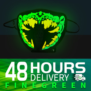 Nueva llegada de Finegreen, máscara facial de algodón al por mayor con panel El para fiestas - Product Image 6