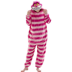 Combinaison élégante pour <span class=keywords><strong>chat</strong></span>, pyjama animal mignon, costume en <span class=keywords><strong>peluche</strong></span> à capuche, pyjama amusant pour cosplay, vêtements de détente pour femmes, hommes et enfants - Product Image 1