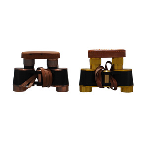 Antique Bronze Binoculars 6x24 Portable Magnifier High Definition Low Light Visible Rangefinder Waterproof Observation Device - Product Image 5