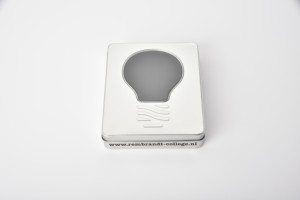 ภาชนะบรรจุหน้าต่างโลหะสำหรับเทศกาลคริสต์มาสที่ทันสมัยพร้อม208x138x45พิมพ์แบบออฟเซ็ต - Product Image 2