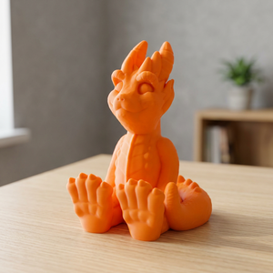 Filament d'impression 3D PLA Plus Orange Extravagant 1,75 mm 1 kg pour une liaison solide des couches, le prototypage et la création de modèles sculptés - Product Image 1