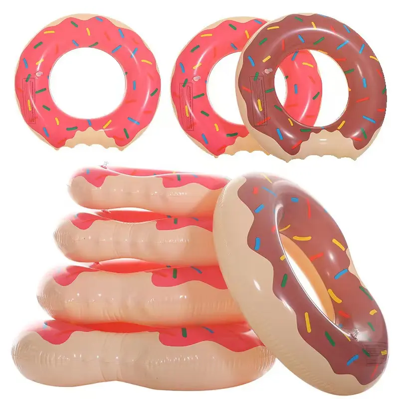 Inflatable Donut swimming ring Water Fun Donut Pool Float