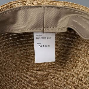 Nouvelle Arrivée 2025 – Béret Rayé et Chapeau de Paille Coloré pour Femme – Protection Solaire Estivale Décontractée et Tendance - Product Image 4