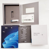 USB Drive Win11 Professional Retail Box Win 11 Pro USB Paket Lengkap FPP KEY Aktivasi Online dengan Lisensi Garansi Grosir