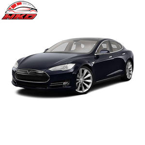 พรมปูพื้นสำหรับรถยนต์เทสล่า รุ่น S ปี 2012-2020 แบบกำมะหยี่สีดำขอบแดง สำหรับด้านหน้าและด้านหลัง - Product Image 2