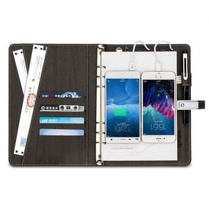 Libreta de Negocios con Banco de Energía de 8000mAh y Logotipo Personalizado, A5, Creativa, Multifuncional, con Carga Inalámbrica, Unidad USB, Regalo - Product Image 2