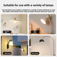 Ampoule LED à économie d'énergie, super lumineuse, protection des yeux, culot E27, longue durée de vie, lampe suspendue intérieure résidentielle, CRI 90, 85 Lm/W