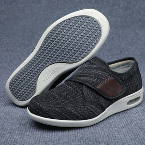 Baskets à coussin d'air antidérapantes respirantes et légères à fermeture réglable <span class=keywords><strong>pour</strong></span> les personnes âgées, chaussures <span class=keywords><strong>pour</strong></span> diabétiques youyun <span class=keywords><strong>pour</strong></span> hommes - Product Image 5