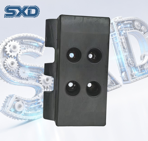 Plaquettes de chenilles en caoutchouc S1880-3L pour finisseur d'asphalte, vente directe usine, avec garantie de 6 mois - Product Image 2