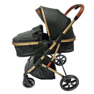 Berceau convertible pour nourrissons et nouveau-nés de 0 à 36 mois, léger, panier de rangement pour tout-petits, <span class=keywords><strong>parapluie</strong></span>, coton, acier inoxydable - Product Image 2