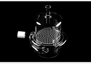 Kondensor Tabung Kaca Kuarsa Spiral Transparan Khusus, Botol Pengumpul Asam Laboratorium - Product Image 2