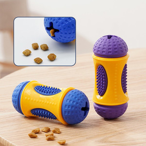 Jouet durable en caoutchouc pour chiens, distributeur de friandises, jouet à mâcher pour le nettoyage des dents, jouet interactif à distribution de nourriture pour animaux de compagnie, pour chiens de taille moyenne à grande - Product Image 3