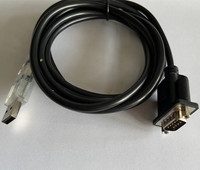 Adaptador USB a RS232 con Chipset FTDI, Cable Serial USB 2.0 a DB9 Macho para Windows 10, 8, 7, Vista