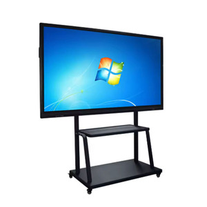 OEM 75 Inch 4K UHD Smart Interactive Board Electronic Whiteboard with 20-Touch Points Intel Core I3/i5/i7 128GB Storage-Price - Product Image 1