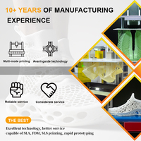 Service d'impression 3D SLS, fabrication de prototypes de modèles 3D en nylon, chaussures imprimées en 3D personnalisées et élégantes