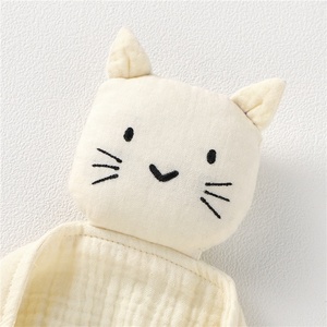 Sicurezza del bambino Coperta Gatto Infantile Del Bambino Consolatore Coperta di Legno Anello di Dentizione Set - Product Image 3