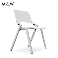 Chaise pliante ergonomique moderne pour salle de conférence, empilable, pour formation, bureau, avec garantie de 3 ans