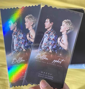 <span class=keywords><strong>Venta</strong></span> caliente Concierto Freebies Impresión personalizada <span class=keywords><strong>de</strong></span> doble cara Holográfica Glitter Ticket <span class=keywords><strong>de</strong></span> photocards banner ticket <span class=keywords><strong>para</strong></span> eventos - Product Image 5