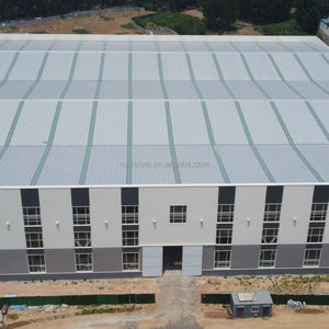 อาคารโครงสร้างเหล็กสำเร็จรูปอาคารจัดแสดงนิทรรศการสำเร็จรูปชุบสังกะสีแบบประกอบง่าย - Product Image 2