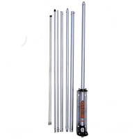 Antenne de radio CB pour station de base 27 MHz, antenne fixe en alliage d'aluminium