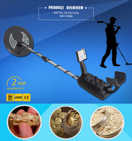Détecteur de métaux professionnel industriel MD5008 pour la recherche de trésors avec bobine de recherche de 15 pouces, fréquence 7kHz, construction en plastique