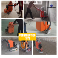 170Kg Heavy Duty béton sol meuleuse polisseuse ciment route polissage rectifieuse ventes du fabricant