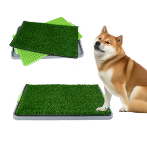 Alfombra de entrenamiento lavable de plástico con bandeja para cachorros, alfombra sanitaria grande para perros, para uso en interiores - Product Image 6
