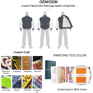 OEM Custom Design Men's Winter Corduroy Velvet Thickened Warm Jacket Stand Collar Casual Men's Youth Corduroy Jacket