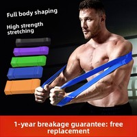 Bandas de Resistencia para Fitness para Hombres, Entrenamiento de Fuerza, Elastómero Termoplástico de Alta Elasticidad, Modelo de Asistencia para Dominadas
