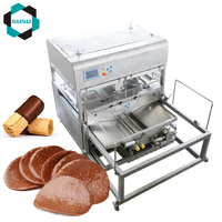 Ligne de fabrication de chocolat de machine de revêtement d'écrou, de biscuit, de pâtisserie, de sucrerie et de chocolat d'usine commerciale