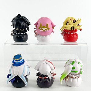 6 stili di PVC Anime Action figure Xiao Zhongli Venti impatto giocattoli portafortuna borsa cartone animato modello di gioco da <span class=keywords><strong>Genshin</strong></span> - Product Image 6