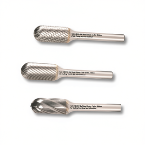 Cutter rotatif à tête sphérique Ttake Ab8200 8 mm Z, outil de coupe pour métal et aluminium - Product Image 2