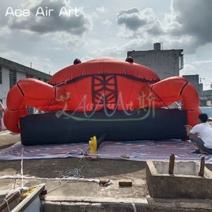 Lobster Raksasa Tiup Kustom untuk Iklan, Pajangan Makanan Tiup untuk Promosi Restoran, Pemasaran Acara, Properti Branding - Product Image 5