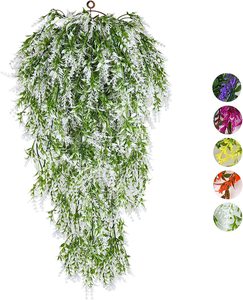 Mur végétal artificiel suspendu en plastique, décoration murale verte de 30 pouces pour la maison, la cuisine, le jardin, le <span class=keywords><strong>bureau</strong></span>, utilisation intérieure/extérieure - Product Image 3