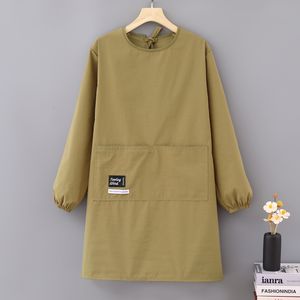 Tablier de salopette à manches longues résistant à l'usure pour adulte, haut niveau d'apparence, pour la cuisine - Product Image 1