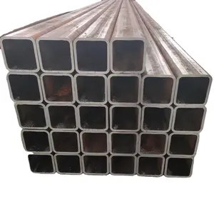 ASTM A500 Grado B/C Tubo EMT de acero al carbono Laminado en caliente Negro Rectangular ERW Tubo 6m/12m Longitud API GS JIS Aceite de perforación certificado