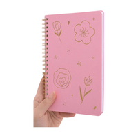 Vente en gros feuille d'or Logo personnalisé spirale Journal Agenda personnalisé imprimé lait Dot grille Journal papier carnet planificateur