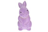Lapin de Pâques décoration mousse lapin pour fête décorations pour la maison vert flocage herbe peluche