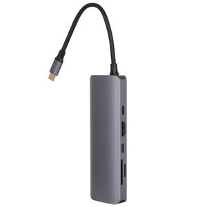 VCOM Universal 9 Ports USB3.1 Type C Hub PD Charge 4K HDMI SD <strong>TF</strong> RJ45 Laptop <strong>Extender</strong> Monitor Docking Station - Product Image 2