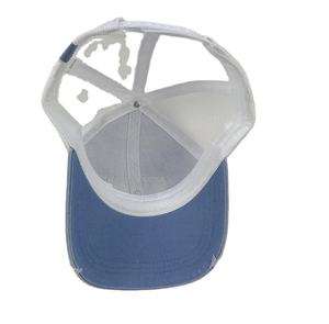 Chapeaux de sport OEM personnalisés à 6 panneaux en maille à bord pré-incurvé, vente en gros de casquette de camion casquette de camionneur en maille patch travail logo brodé - Product Image 5