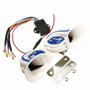 Bocina para <span class=keywords><strong>Auto</strong></span> de 12V y 115 dB, <span class=keywords><strong>Altavoz</strong></span> con 18 Voces, Sirena Eléctrica Digital, Bocina de Aire con 18 Sonidos, Sistema de Alarma de Seguridad para el Hogar - Product Image 2