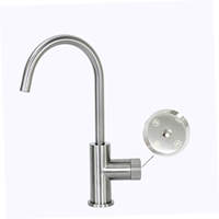 Vente en gros Offre Spéciale robinet d'eau gazeuse pour machine à soda robinet d'eau pétillante refroidisseur acier inoxydable 3 en 1 robinet de cuisine