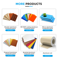 Vente directe d'usine de panneaux composites en aluminium Alucobond ACP ACM durables pour façades, revêtements muraux et plafonds