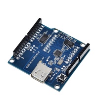TZT מארח USB מגן 2.0 לarduino UNO מגה ADK תואם עבור אנדרואיד ADK DIY אלקטרוני מודול לוח