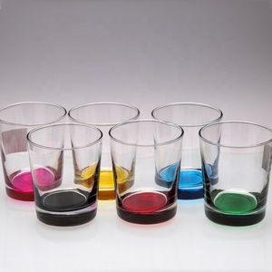 <span class=keywords><strong>Verre</strong></span> à boire de l'<span class=keywords><strong>eau</strong></span>, lot de 10, épais, <span class=keywords><strong>verre</strong></span>, coloré - Product Image 2