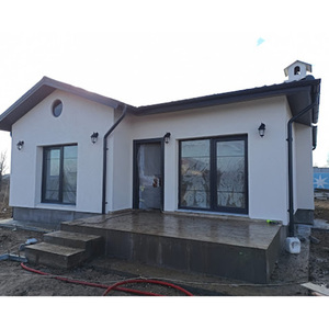 Villa préfabriquée moderne en acier léger de luxe à faible coût, plan de maison esthétique avec chambre pour usage de bureau - Product Image 2