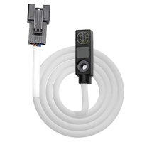 Sensor Saklar Kedekatan Fotoelektrik Induksi Magnetik Hall Magnetik Elektronik Persegi Miniatur TAIHE 10-30V DC Dapat Disesuaikan