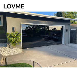 Offre Spéciale <span class=keywords><strong>porte</strong></span> de <span class=keywords><strong>garage</strong></span> personnalisée en aluminium ou en verre miroir ou en bois <span class=keywords><strong>porte</strong></span> de <span class=keywords><strong>garage</strong></span> automatique électrique transparente - Product Image 6