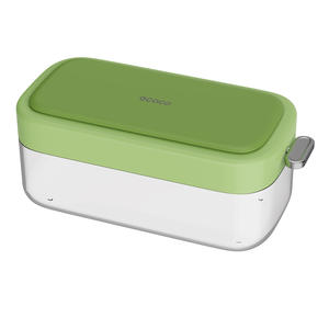 Molde para hielo cuadrado Yi Ke Ke con tapa, de grado alimenticio, para almacenamiento de hielo en el hogar. - Product Image 2